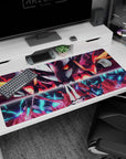 Darling in the Franxx-inspired design on 40x20 mouse pad perfect for adding dramatic flair and high-stakes intensity to your setup or decor