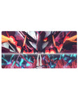 Battle Lightning Mouse Pad 32x16 featuring radiant lightning for gaming or workspace energy with anime edge