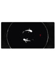 Minimalist Koi Fish mouse pad 32x16 featuring serene koi for gaming or workspace energy with tranquil flair