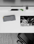 14x10 inches mouse pad with Guts facing the Beast of Darkness, perfect for adding inner turmoil and emotional intensity to your workspace.