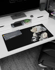 Stealth-inspired Kakashi ANBU design on 32x16 mouse pad brings Naruto's world to life with simplicity