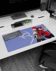 Modern 32x16 inches mouse pad with Shirou Emiya and Rin Tohsaka from Fate/Stay Night, capturing their bond and strength in a striking artwork.