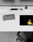 14x10 inches mouse pad showcasing Kid Goku on the Nimbus Cloud, adding excitement and nostalgia to your workspace in a compact format.