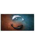 Harmony Koi desk mat 32x16 featuring graceful koi for gaming or workspace energy with tranquil flair