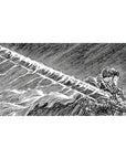 40x20 inch desk pad featuring a bold black-and-white manga panel of Guts with the Dragonslayer sword