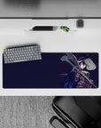 32x12 inches mouse pad with Albedo from Overlord, reflecting her battle armor and powerful presence in a bold, minimalist design.