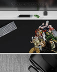Iconic 40x20 desk pad showcases Stardust Crusaders' unity and energy for fans of the legendary series