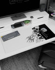 36x16 inches AKIRA anime desk pad showing a tall figure and wired cybernetic hand reaching into space.