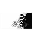 32x16 inches anime mouse pad with bold AKIRA vertical text, towering figure, and cybernetic hand art.