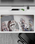 Bold 32x16 mouse pad combines Albedo's elegance with sleek design for impactful visual storytelling