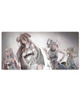 Albedo mouse pad 32x16 featuring powerful female characters for dynamic gaming or workspace setups