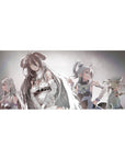 Albedo mouse pad 36x16 with powerful female cast for immersive and stylish anime-themed decor
