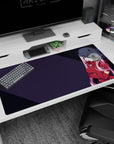 Darling in the Franxx-inspired design on 40x20 mouse pad perfect for adding dramatic flair and dark elegance to your setup or decor