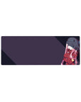 Compact Zero Two Shadow Command Mouse Pad 32x12 with Darling in the Franxx theme for stylish and sleek desk decor