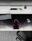 36x16 inches mouse pad with Zero Two design, blending her Strelizia armor with a stormy sky for a cinematic, dramatic look.