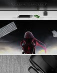 40x20 inches mouse pad with Zero Two design, showcasing her standing in Strelizia armor against a stormy sky for a dramatic, anime-inspired vibe.