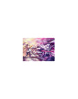 Classic Ruler Jeanne vs Alter mouse pad 14x10 featuring light and dark clash for compact yet striking setups