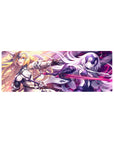 Compact Ruler Jeanne vs Alter mouse pad 32x12 with light and dark theme for stylish and sleek desk decor