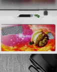 High-quality 32x16 inch mouse pad showcasing the serene beauty of King Kai's planet for gamers