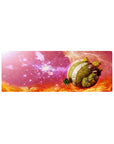 32x12 inch mouse pad featuring King Kai's planet in space with intricate and tranquil artwork