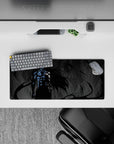 28x12 inches mouse pad with Ichigo’s Hollow form, glowing blue armor, and swirling darkness for a powerful Bleach look.