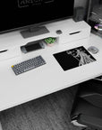 Obito Uchiha Six Paths form on anime mouse pad 14x10 inches, floating orbs circling behind him.