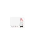 14x10 inches classic anime girl mouse pad with minimal Japanese title, pink-haired girl in sweater and skirt.