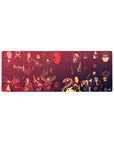 Naruto Shippuden Akatsuki lineup anime mouse pad, 32x12 inches, featuring the full villain crew.