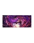 Mouse pad featuring Alter Ego Sitonai from Fate/Grand Order, 28x12 inches, with crackling magic and a dynamic aura of power.