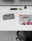 Small-sized 14x10 mouse pad with anime theme adds serene, dreamlike energy to any desk or workspace