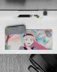 Compact 28x12 mouse pad highlights Zero Two’s charm and cherry blossom tranquility for immersive Darling in the Franxx vibes