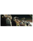 Compact Jotaro break scene desk mat 32x12 with drink theme for sleek and stylish desk decor