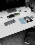Yukino Yukinoshita from My Teen Romantic Comedy SNAFU on anime mouse pad 14x10 inches, soft roast pose.