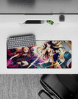 Compact 28x12 mouse pad highlights Ishtar Ereshkigal's mythological power for Fate anime enthusiasts