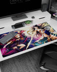 Intense battle design on 40x20 mouse pad perfect for celebrating Fate/Grand Order's legendary goddess duel