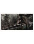 32x16 inch mouse pad featuring Guts from Berserk in his legendary Berserker Armor with the Dragonslayer sword