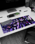Epic artwork on 36x16 desk pad captures the essence of power and unity with cinematic intensity