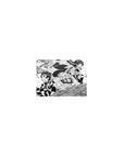 14x10 inch classic mousepad featuring Tanjiro and Nezuko Kamado in striking black-and-white manga art