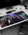 Regal Overlord design on 40x20 mouse pad perfect for adding dark fantasy elegance to your workspace