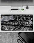 32x16 inches mouse pad with intricate and terrifying creatures from Berserk, perfect for fans who love dark, chaotic, and detailed artwork.