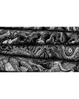 Desk pad featuring terrifying and intricate creatures from the world of Berserk, 40x20 inches, perfect for fans of dark, chaotic designs and otherworldly horrors.