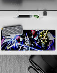 32x12 inches mouse pad with Ainz Ooal Gown from Overlord, reflecting his dark power and magical intensity in a dynamic design.