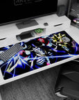 Large 40x20 inches desk pad featuring Ainz Ooal Gown from Overlord, capturing his unstoppable power and dark magic in a stunning design.