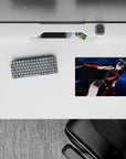 Small-sized 14x10 mouse pad with Akame theme adds bold, action-driven energy to any desk or workspace