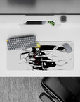 28x12 inches mouse pad with Ichigo Kurosaki in manga style for a bold, high-energy Bleach design with raw energy.