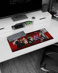 Dynamic Assassin’s Edge artwork on 28x12 mouse pad perfect for celebrating high-energy storytelling and sleek assassin aesthetics