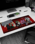 High-energy artwork on 36x16 mouse pad captures the essence of Akame ga Kill!’s thrilling world with cinematic elegance