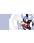 Naruto Shippuden Konan Akatsuki cloak spin design anime desk pad 36x16 inches.