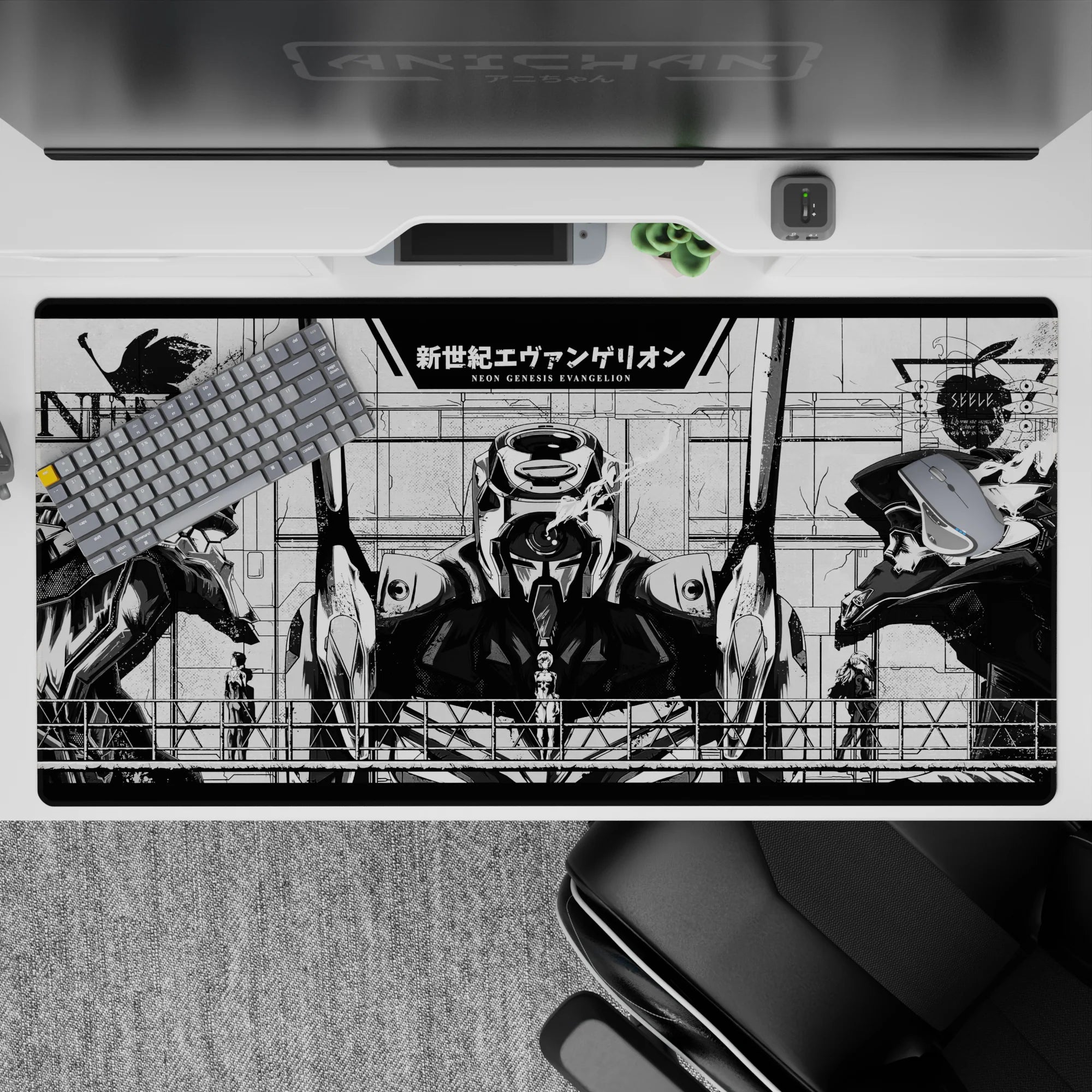 Evangelion - Anime Mouse Pad and Desk Pad - EVA Command Line – AniChan Evangelion - Anime Mouse Pad and Desk Pad - EVA Command Line – AniChan