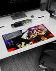 Unity-driven design on 32x16 mouse pad brings Black Clover Warriors United's relentless spirit to life vividly